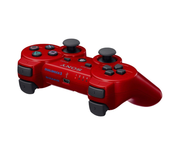 Sony DualShock 3 RED - 1451166 - zdjęcie 2